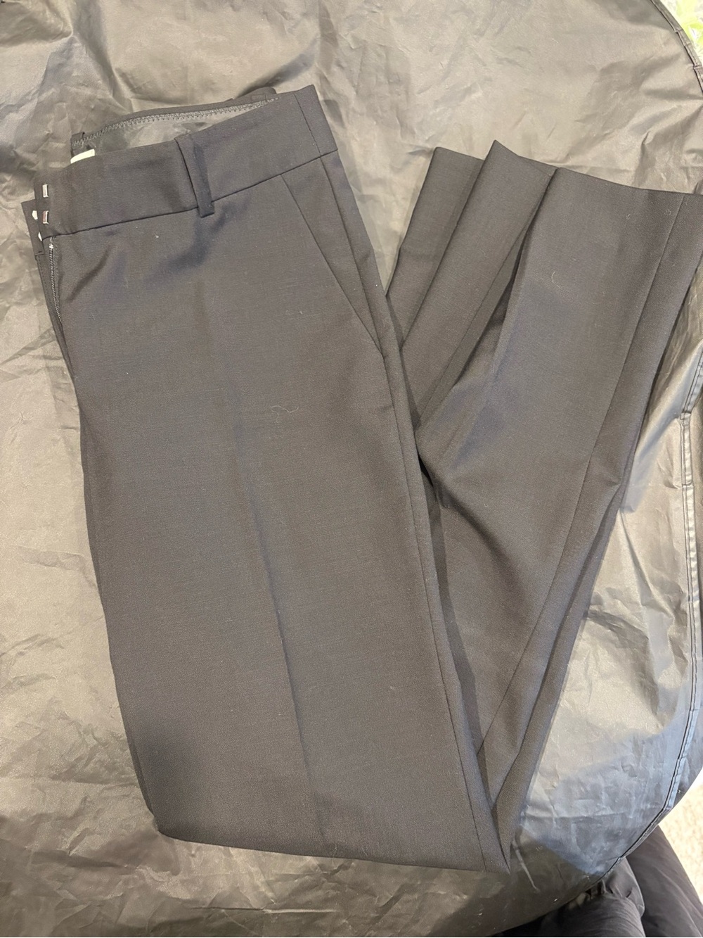 J crew Women's Black Tailored Dress Pants size 2